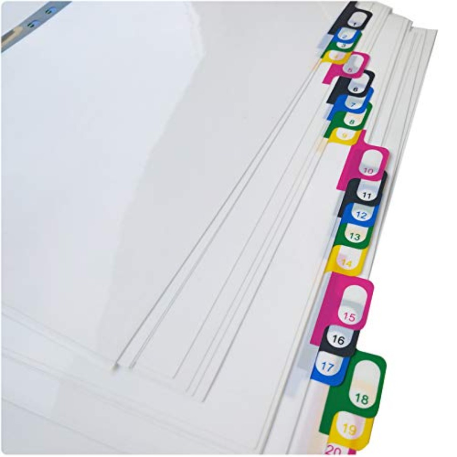 A4 Plastic Binder Index Tab Di - Tab Divider A4 incelemesi ve fiyatı