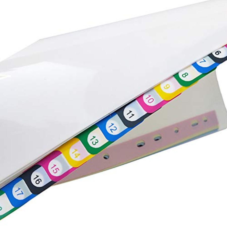 A4 Plastic Binder Index Tab Di - Tab Divider A4 incelemesi ve fiyatı