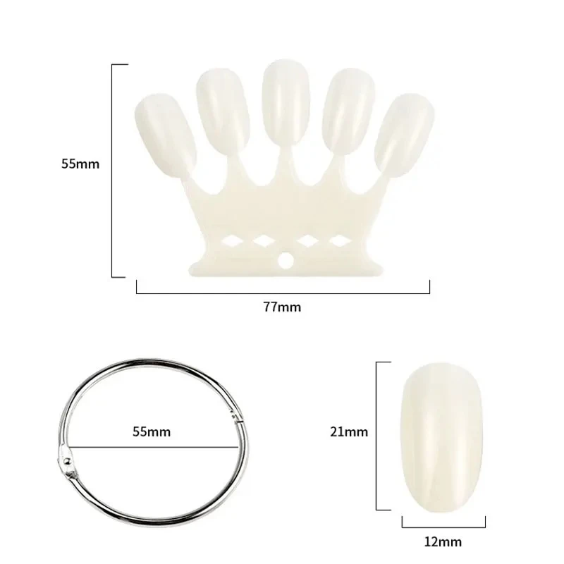 50pcs/pack Crown Shape False T - Gel Refill Pack incelemesi ve fiyatı