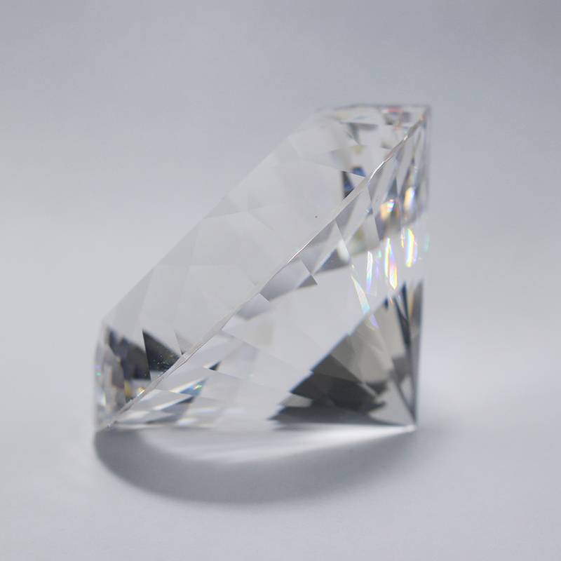 150mm Transparent Optical Crys - Paper Weight Crystal incelemesi ve fiyatı