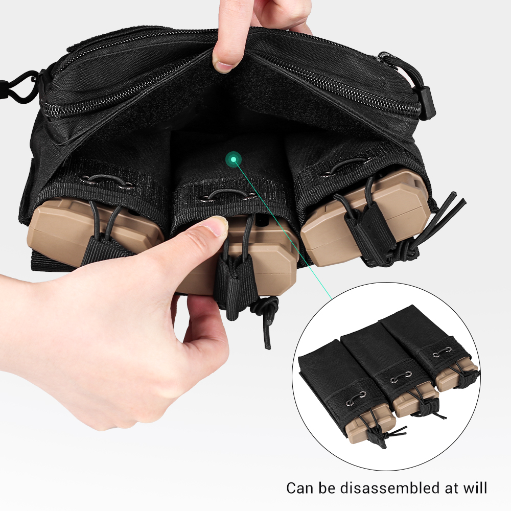 Molle Magazine Pouch Triple Ma - Magazine Holder Rack incelemesi ve fiyatı