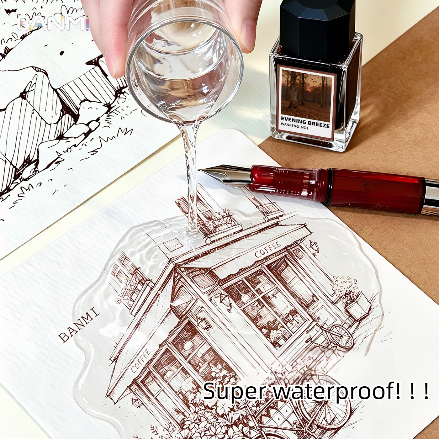 BANMI 10 Color Fountain Pens I - Fountain Pen Bottled Ink incelemesi ve fiyatı