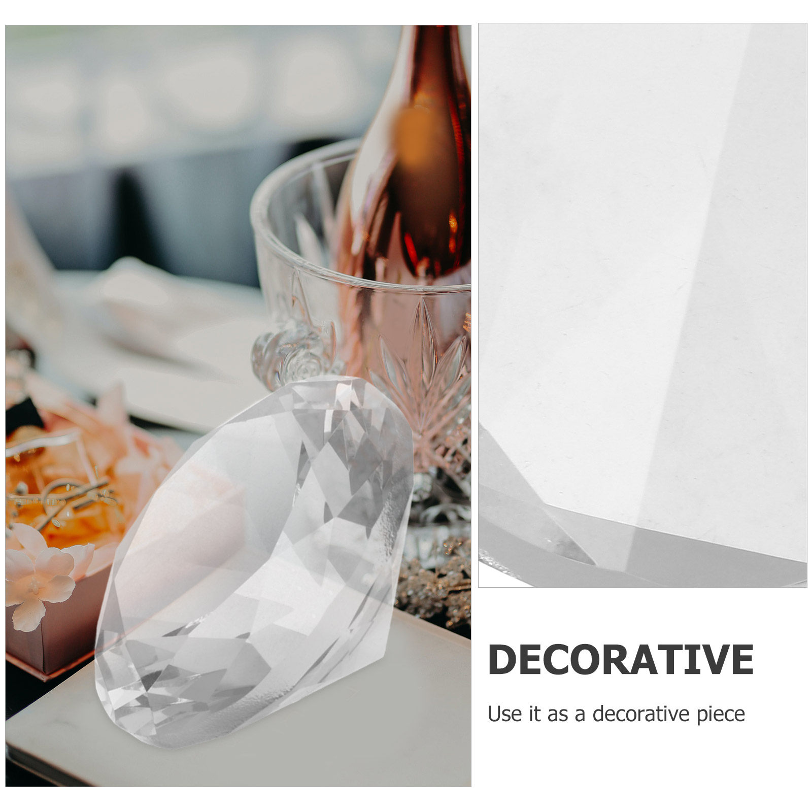 Giant Clear Acrylic Decorative - Paper Weight Crystal incelemesi ve fiyatı