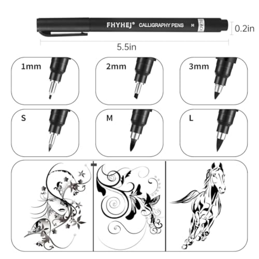 Calligraphy Pen, 6 Size Callig - Archive Box Set incelemesi ve fiyatı