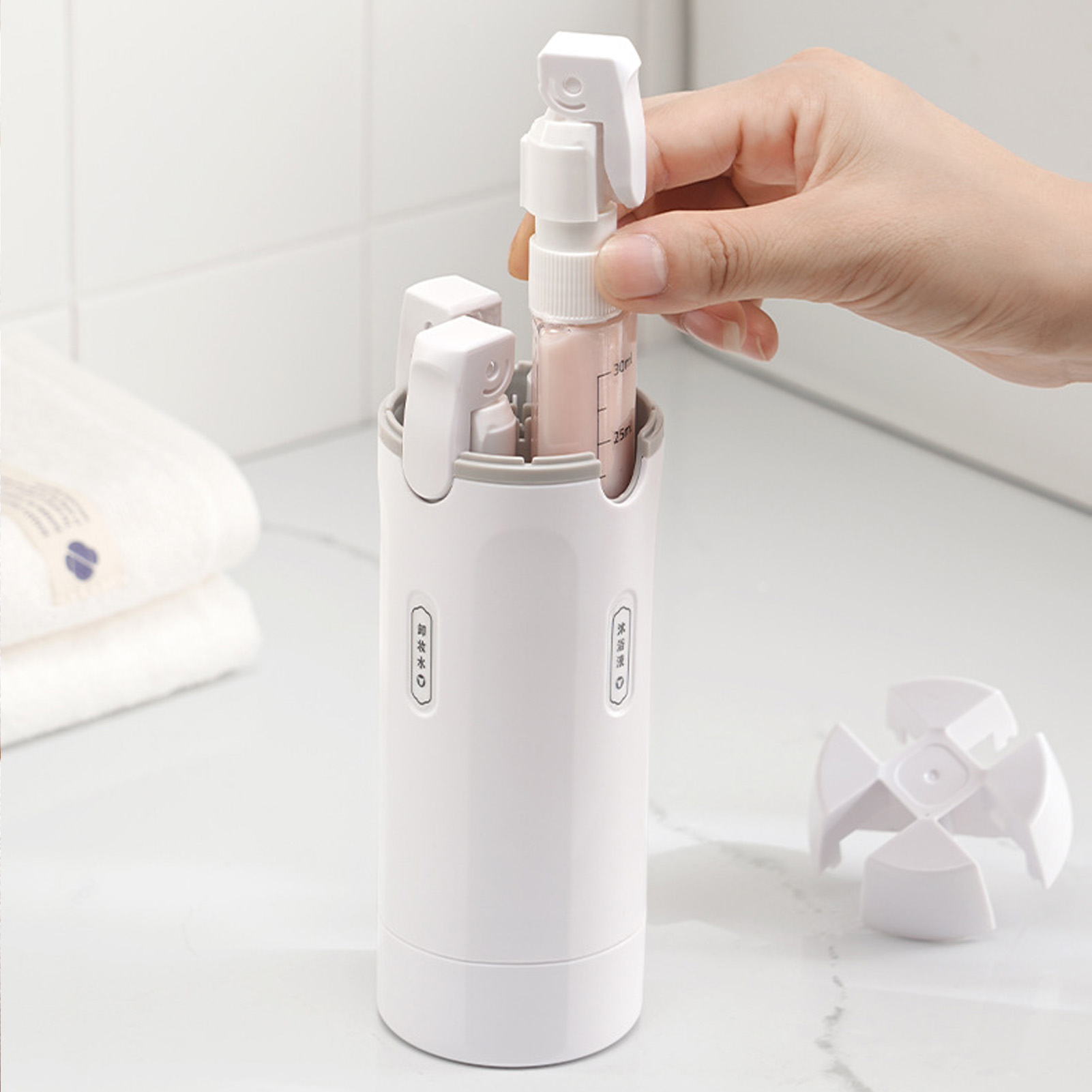 4-in-1 Travel Liquid Dispenser - Gel Refill Pack incelemesi ve fiyatı