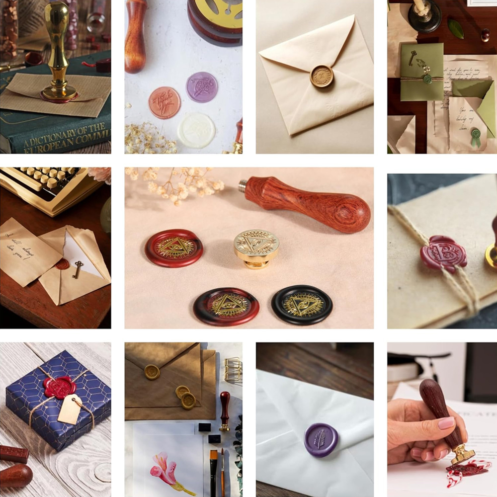 Custom Wax Seal Stamp,Personal - Wax Seal Stamp Set incelemesi ve fiyatı