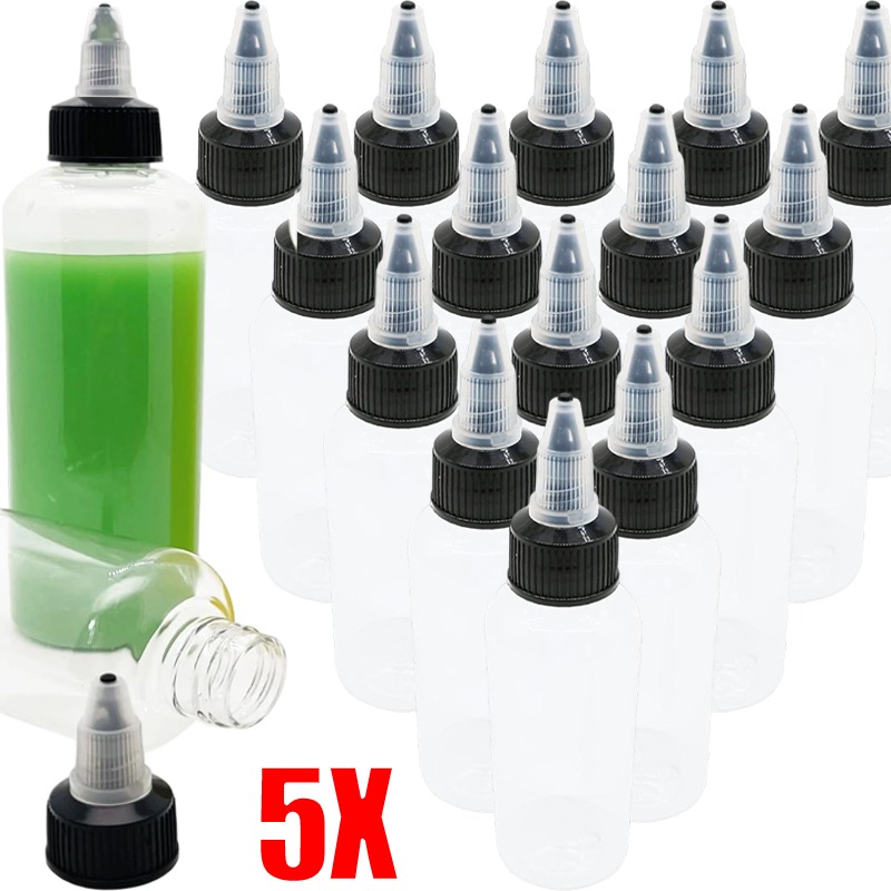 1/5pcs 30-250ml Clear Plastic  - Fountain Pen Bottled Ink incelemesi ve fiyatı