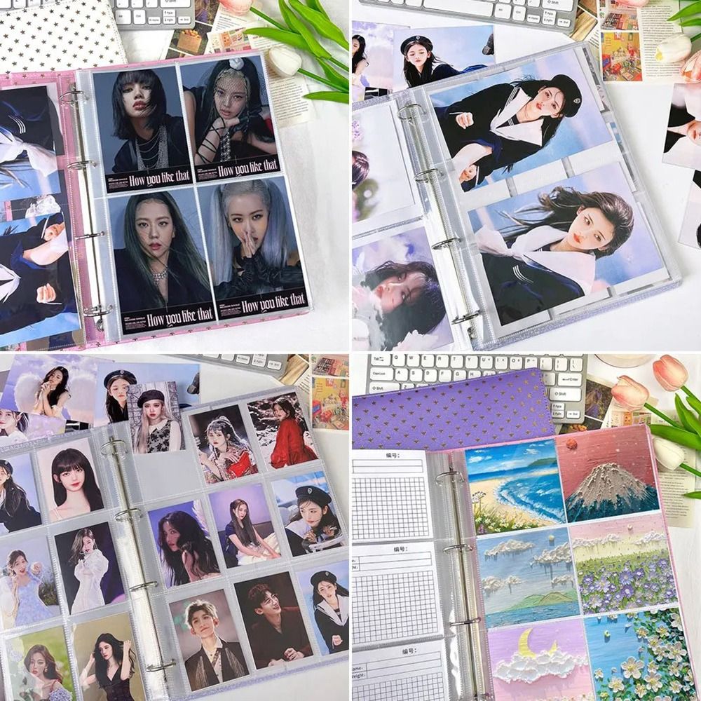 10Pcs A4 Kpop Binder Sheets Mu - Card Index Box incelemesi ve fiyatı