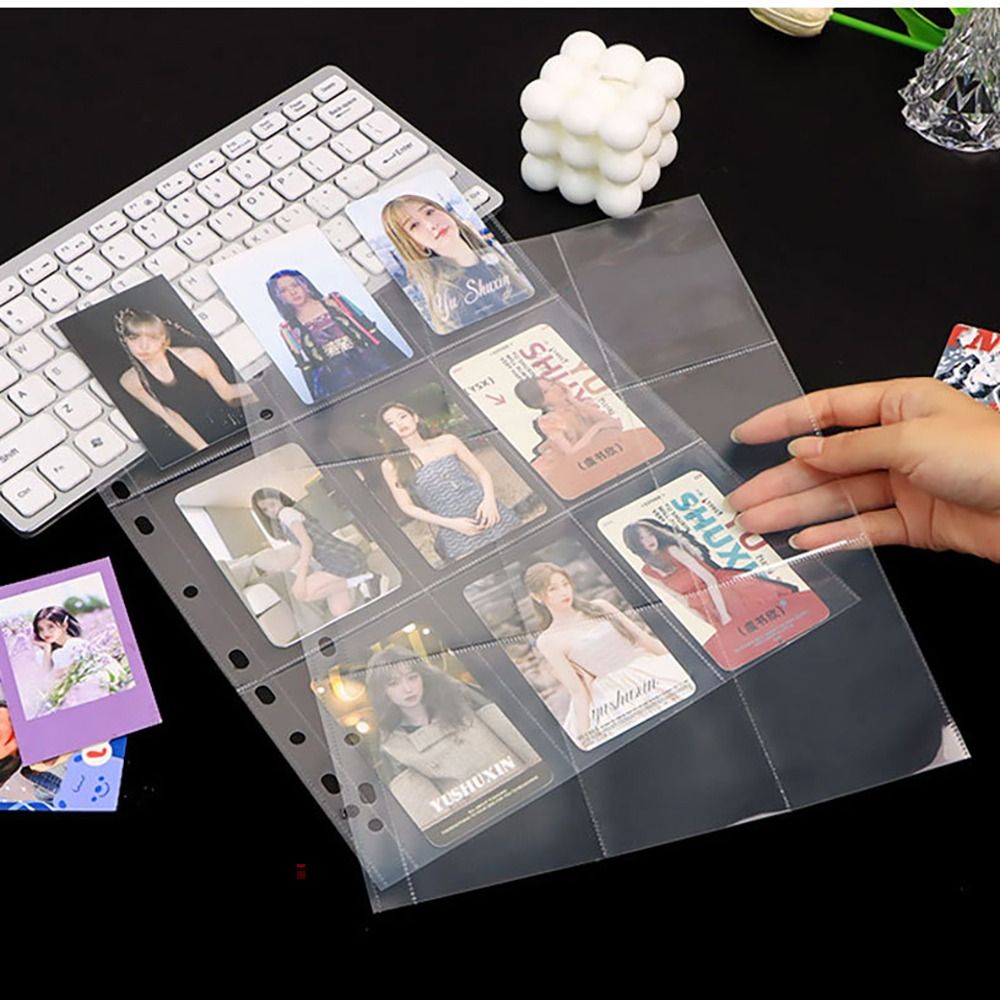 10Pcs A4 Kpop Binder Sheets Mu - Card Index Box incelemesi ve fiyatı