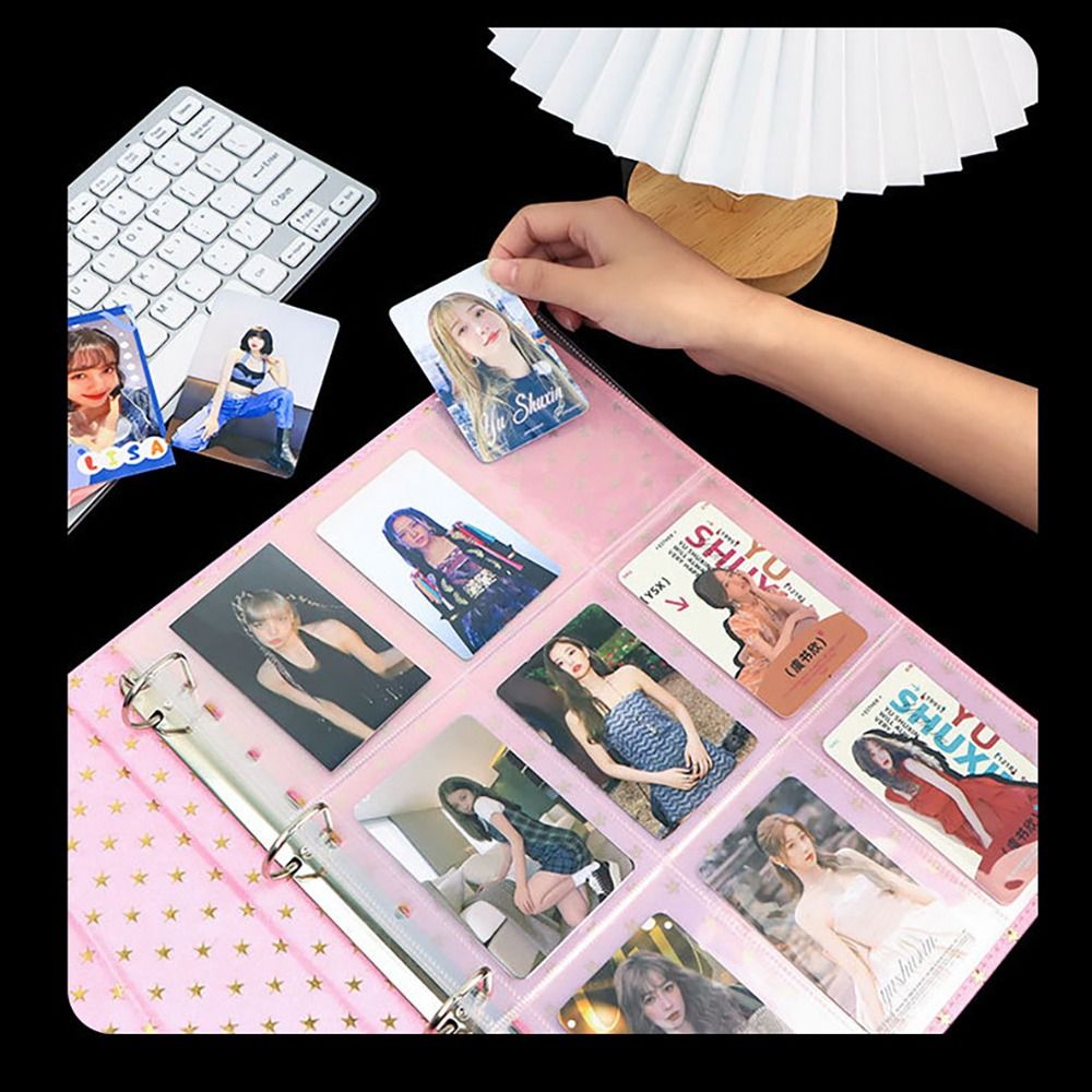 10Pcs A4 Kpop Binder Sheets Mu - Card Index Box incelemesi ve fiyatı