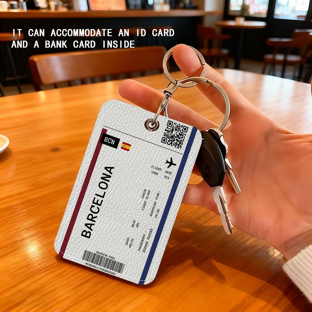 Boarding Pass Plane Ticket Lea - Card Index Box incelemesi ve fiyatı