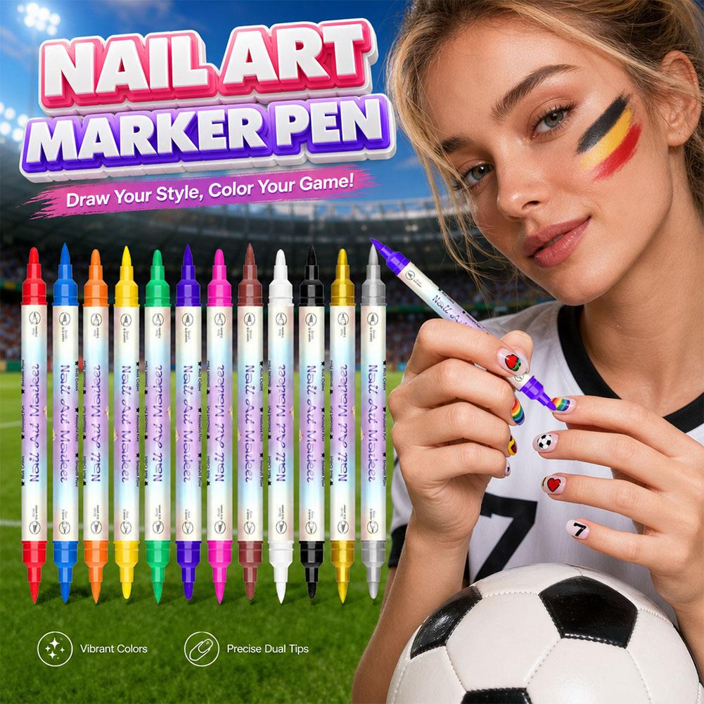 12/24 Colors Dual Tip Nail Art - Correction Pen Fine incelemesi ve fiyatı