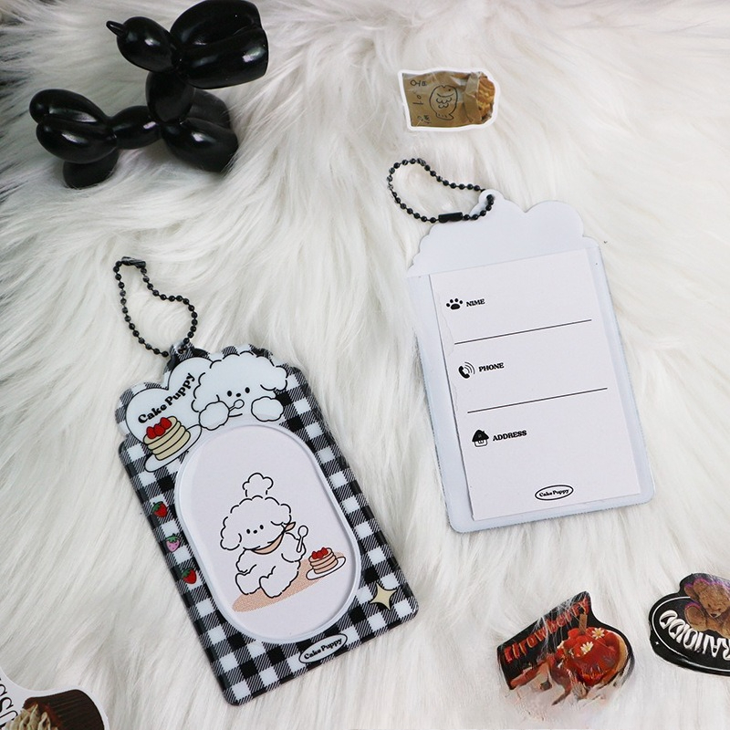 Cute 3 Inch Cartoon Dog Polaro - Index Card Holder incelemesi ve fiyatı