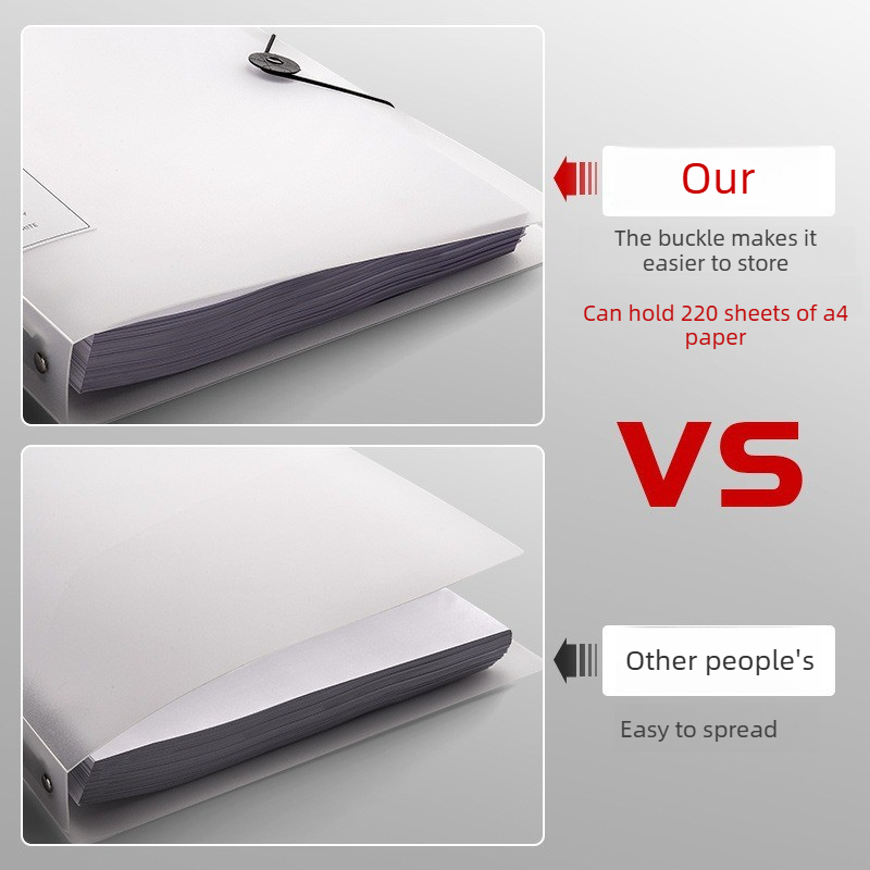 4-Hole A4 Paper Punch Binder L - Binder A4 Lever incelemesi ve fiyatı