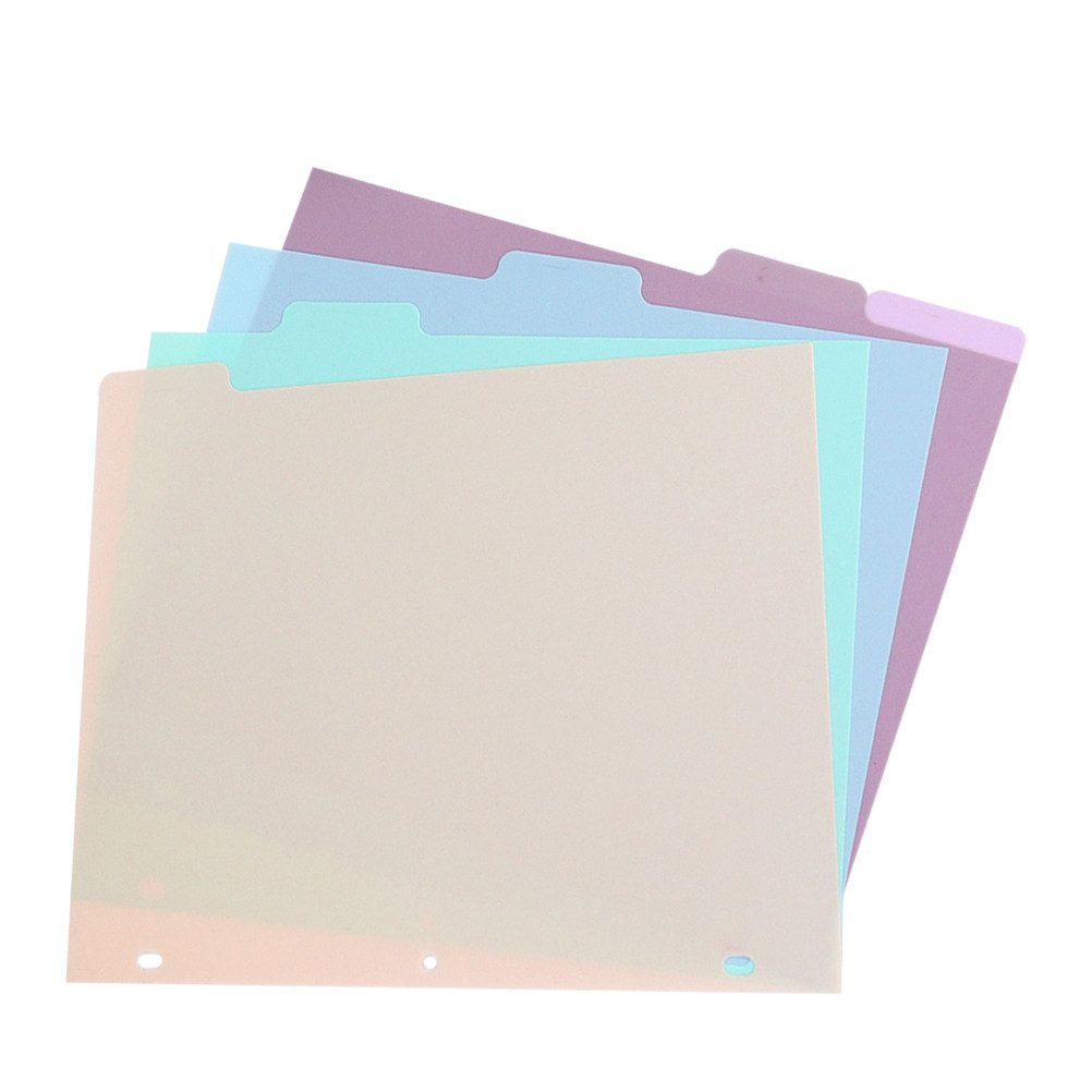 1Set A4 Plastic Binder Divider - Tab Divider A4 incelemesi ve fiyatı