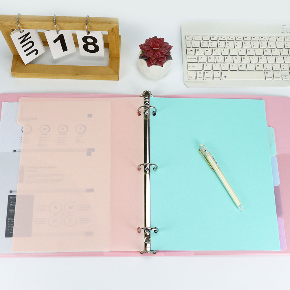 1Set A4 Plastic Binder Divider - Tab Divider A4 incelemesi ve fiyatı