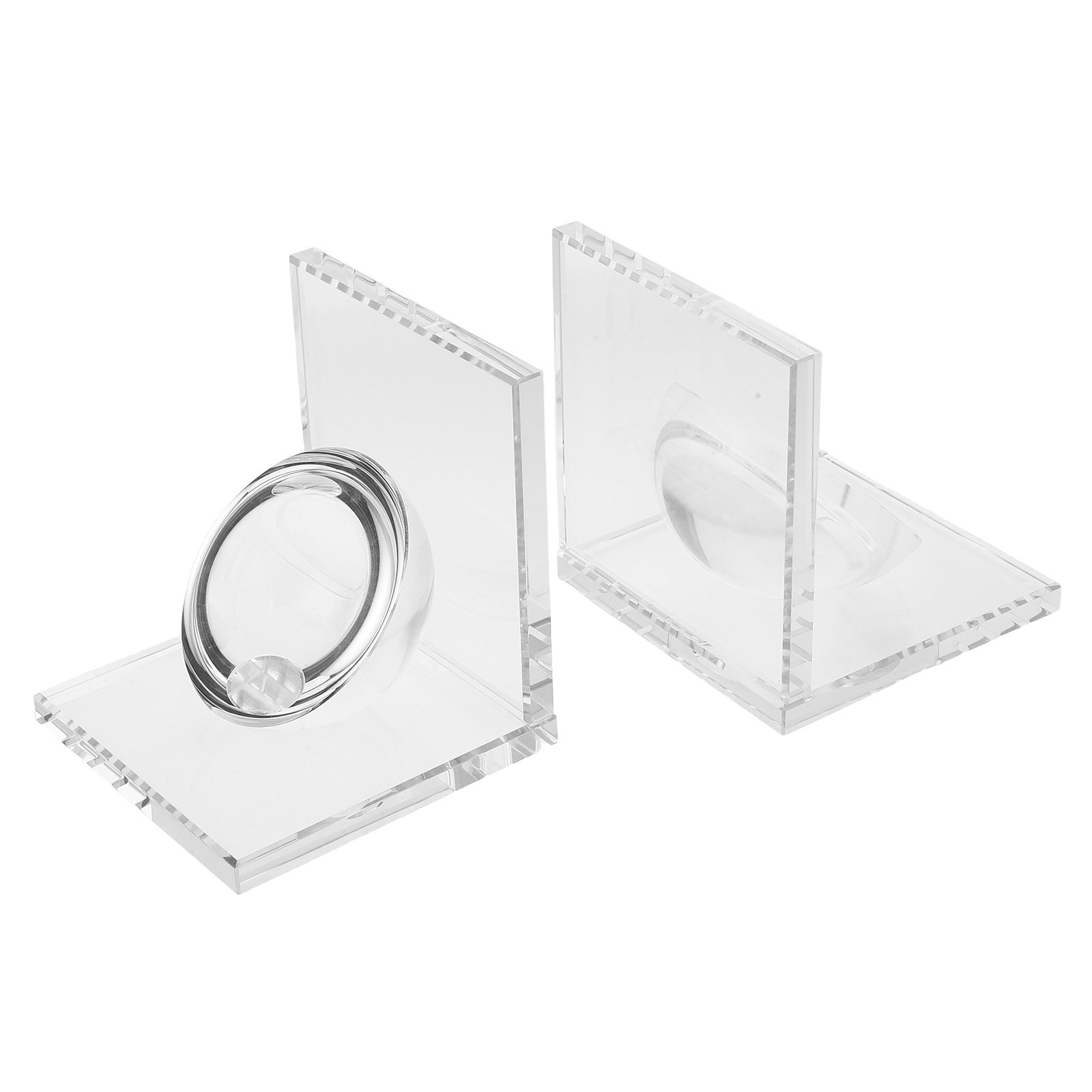 Weighted Crystal Bookend Pair  - Book Weight Glass incelemesi ve fiyatı