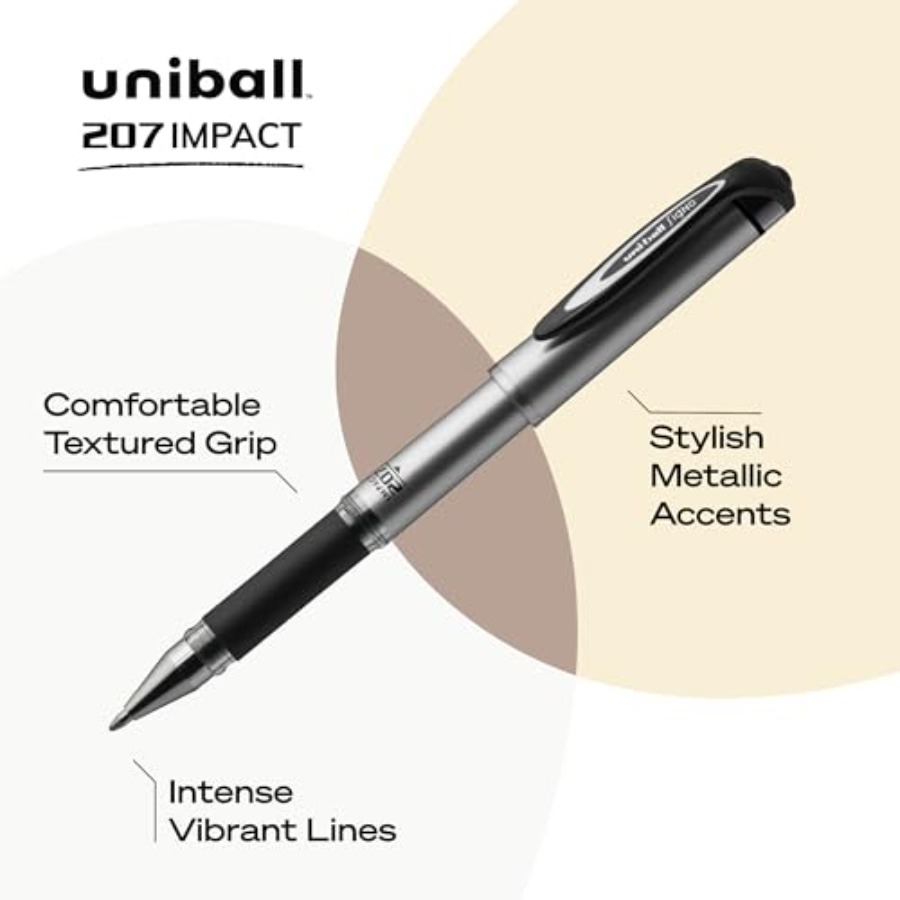 Uniball 207 Gel Pen Refills, B - Gel Refill Pack incelemesi ve fiyatı