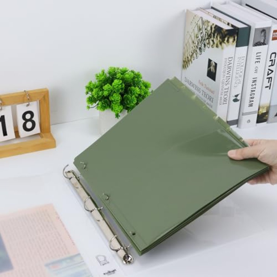 Binder Dividers with Pockets 8 - Tab Divider A4 incelemesi ve fiyatı
