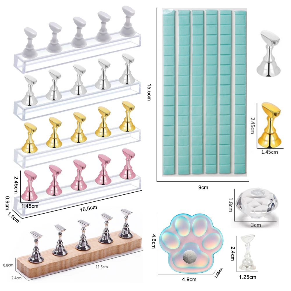 5PCS/Pack Chess Magnetic Nail  - Gel Refill Pack incelemesi ve fiyatı