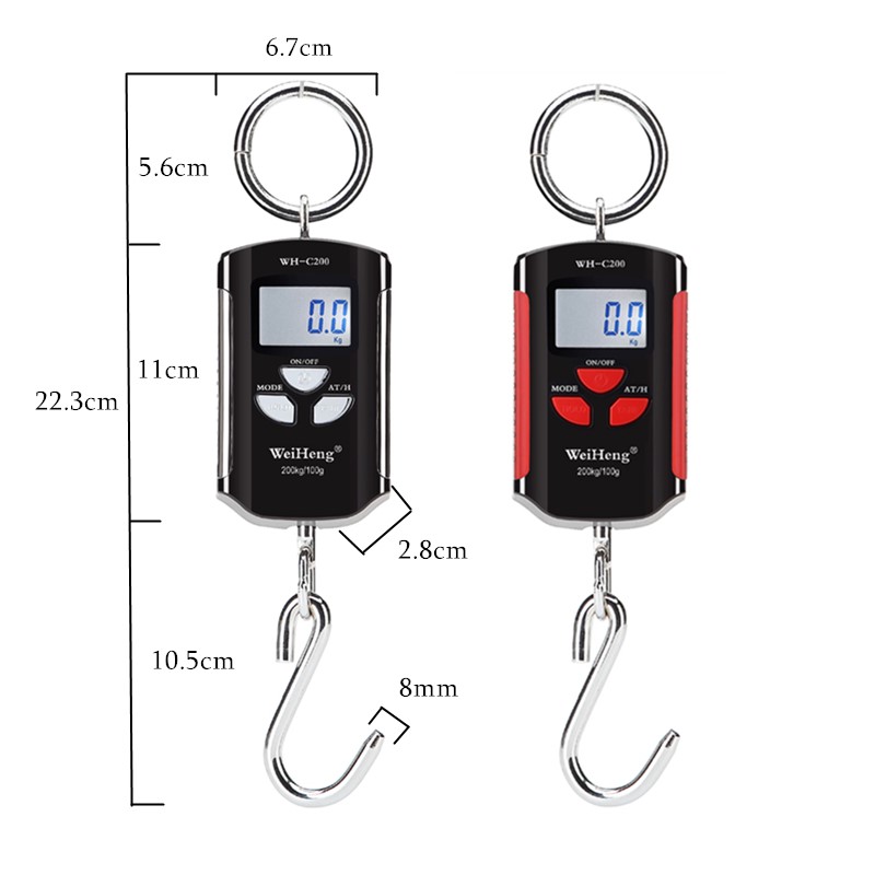 Digital Crane Scale 150kg 200g - Tape Dispenser Weighted incelemesi ve fiyatı