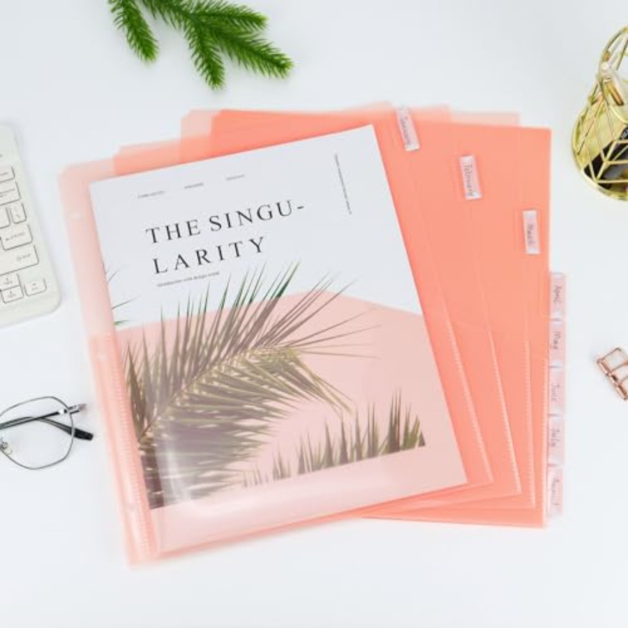 Binder Dividers with Pockets 8 - Tab Divider A4 incelemesi ve fiyatı