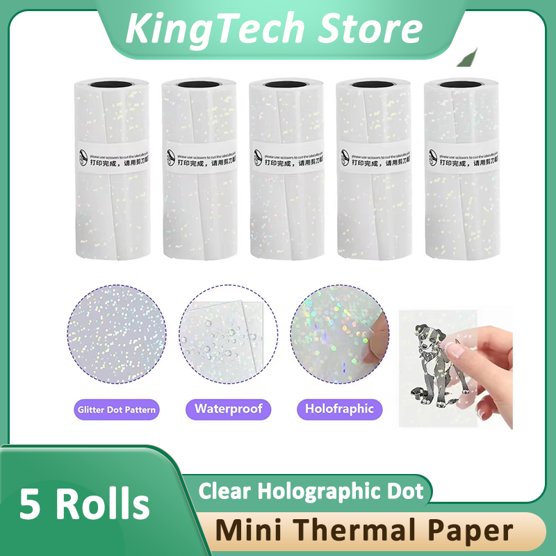 Clear Holographic Dot Transpar - Ink Blotter Paper incelemesi ve fiyatı