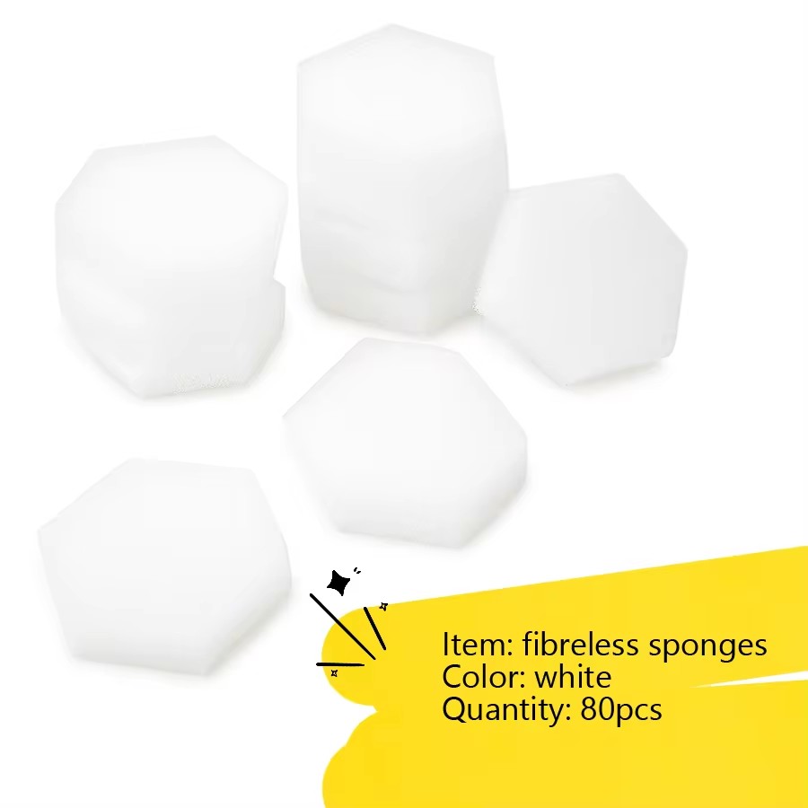 80Pcs Hexagon Soft Sponges, Li - Gel Refill Pack incelemesi ve fiyatı