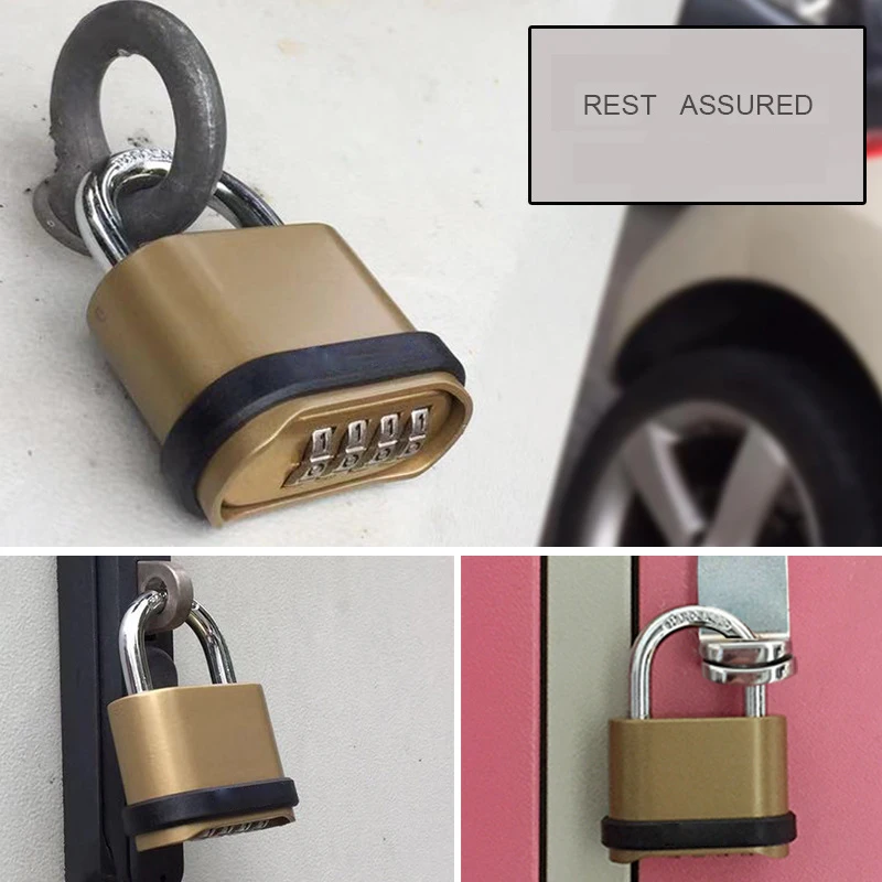 Outdoor Lock No Key 4 Digit Co - Letter Opener Brass incelemesi ve fiyatı
