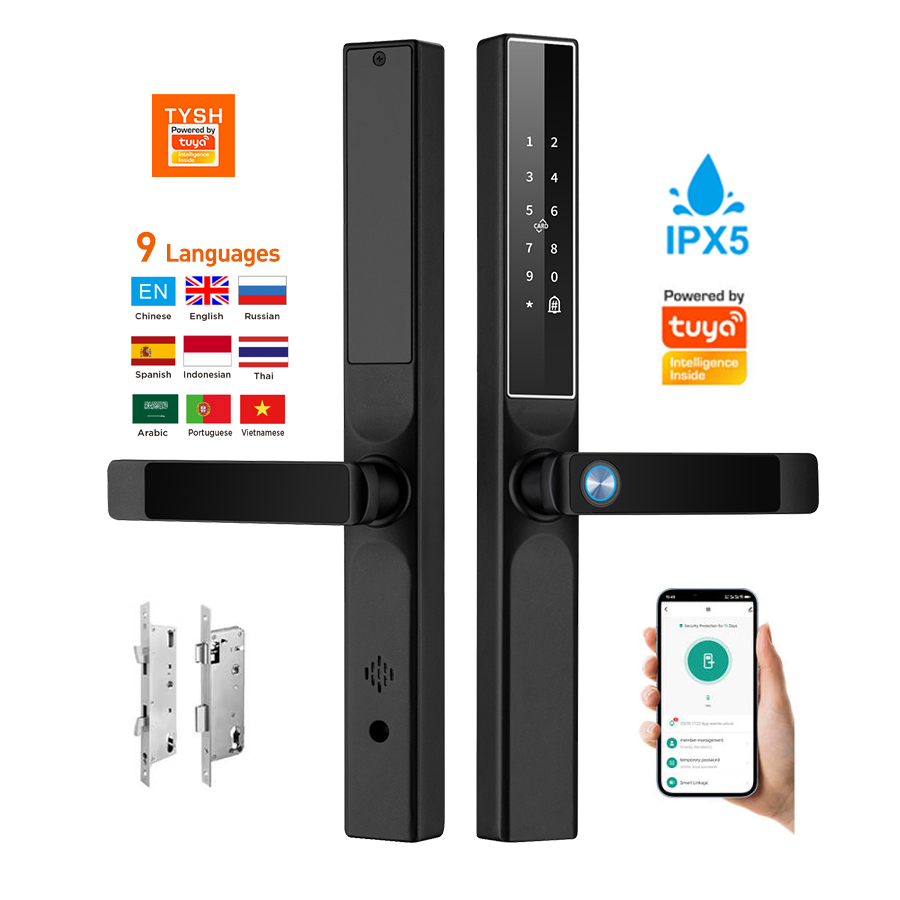Tuya App Fingerprint Door Lock - Letter Opener Brass incelemesi ve fiyatı