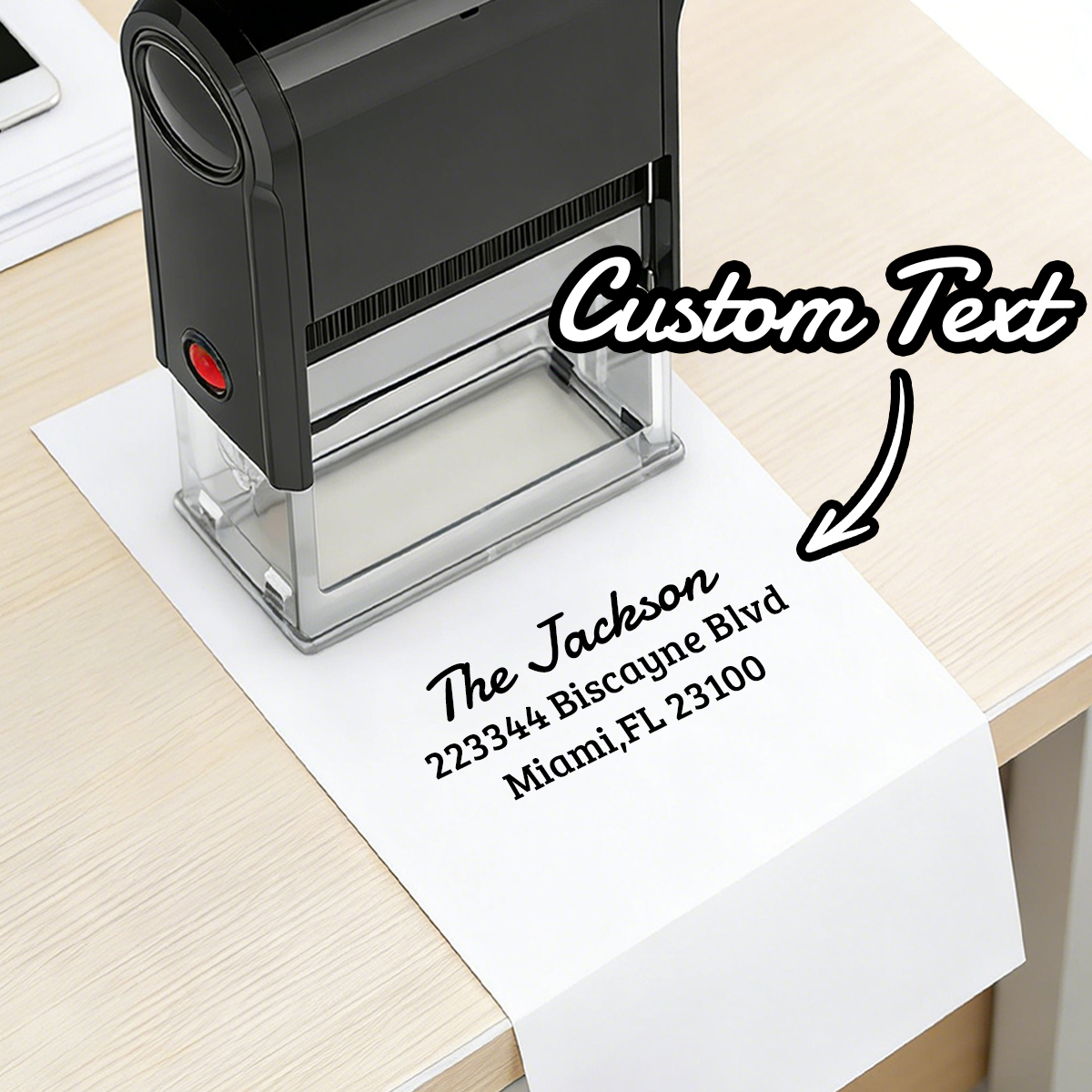 Custom Address Stamp, Return A - Rubber Date Stamp incelemesi ve fiyatı