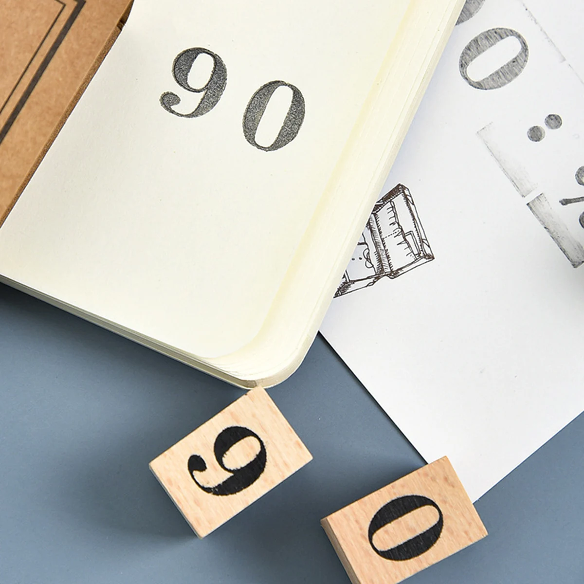 Wooden Rubber Date Stamp,12 Mo - Rubber Date Stamp incelemesi ve fiyatı