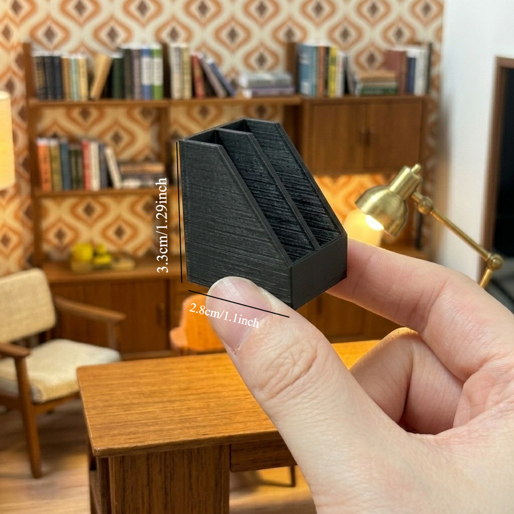 2pcs Miniature Double Slot Fil - Magazine Holder Rack incelemesi ve fiyatı