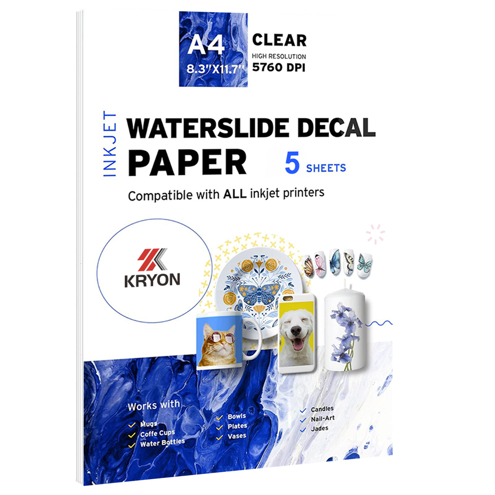 5 Sheets A4 Size Inkjet Waters - Ink Blotter Paper incelemesi ve fiyatı