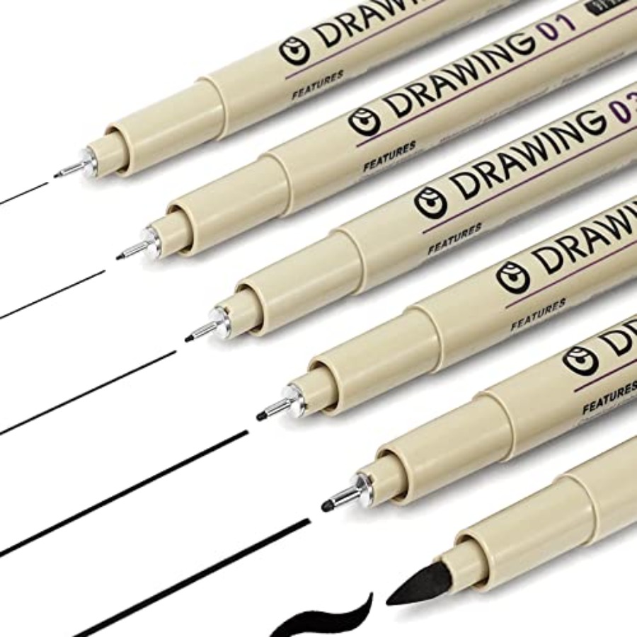 Muchcute Micro liner Drawing A - Archive Box Set incelemesi ve fiyatı