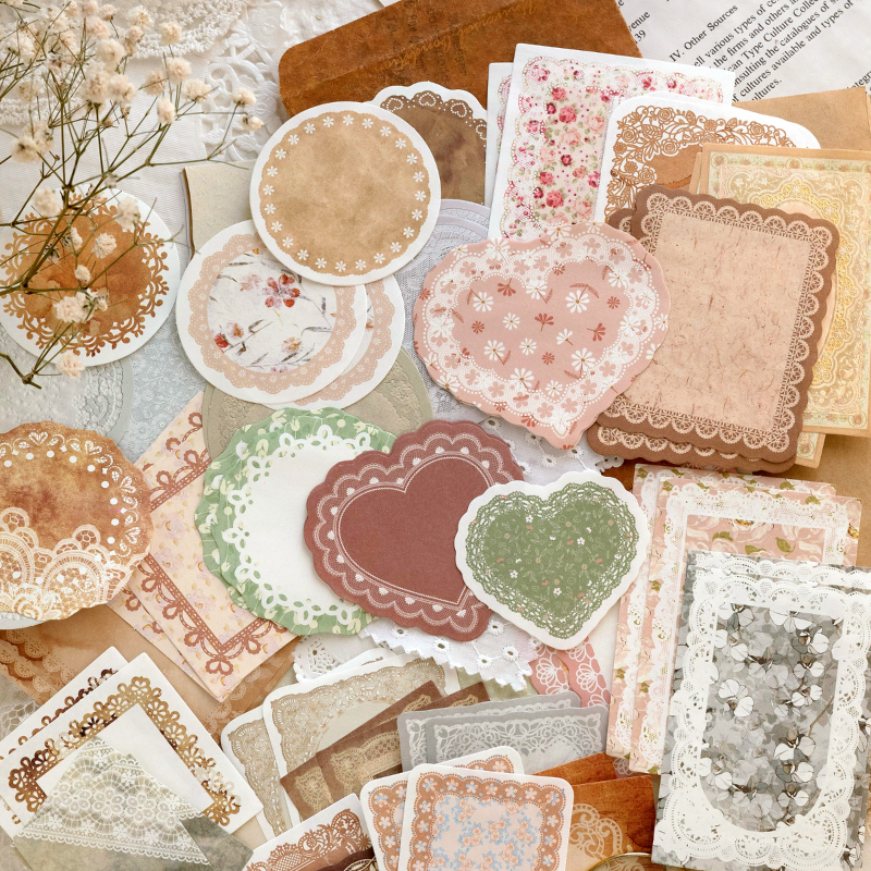 100Pcs/Pack Vintage Notes Mate - Ink Blotter Paper incelemesi ve fiyatı
