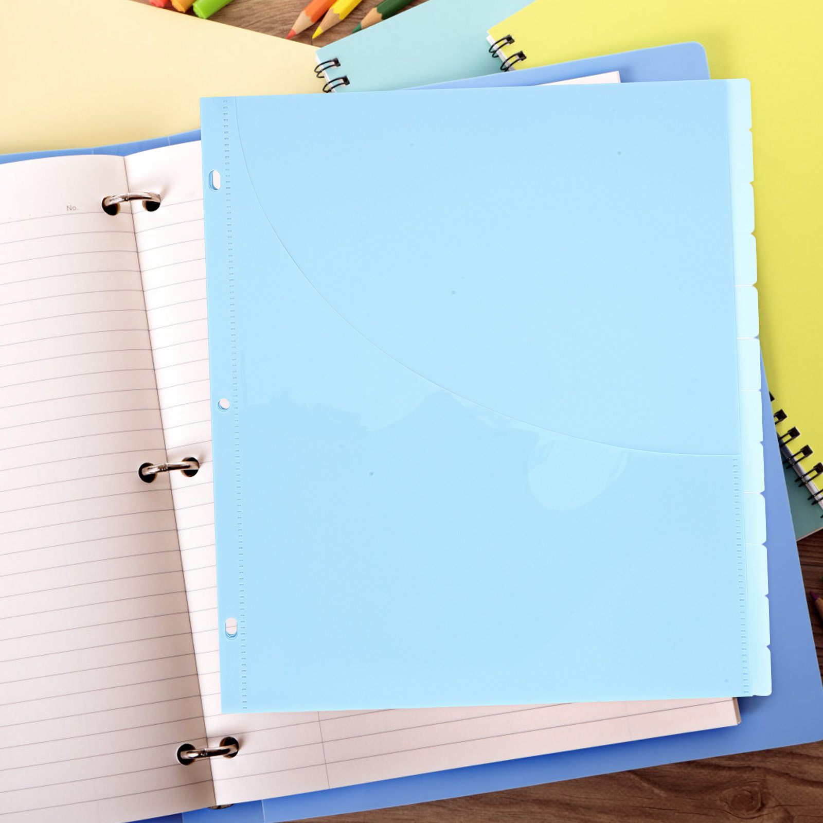 12Pcs Binder Dividers A4 Size  - Tab Divider A4 incelemesi ve fiyatı