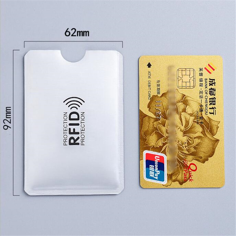 5-20PCS Anti Rfid Card Holder  - Card Index Box incelemesi ve fiyatı