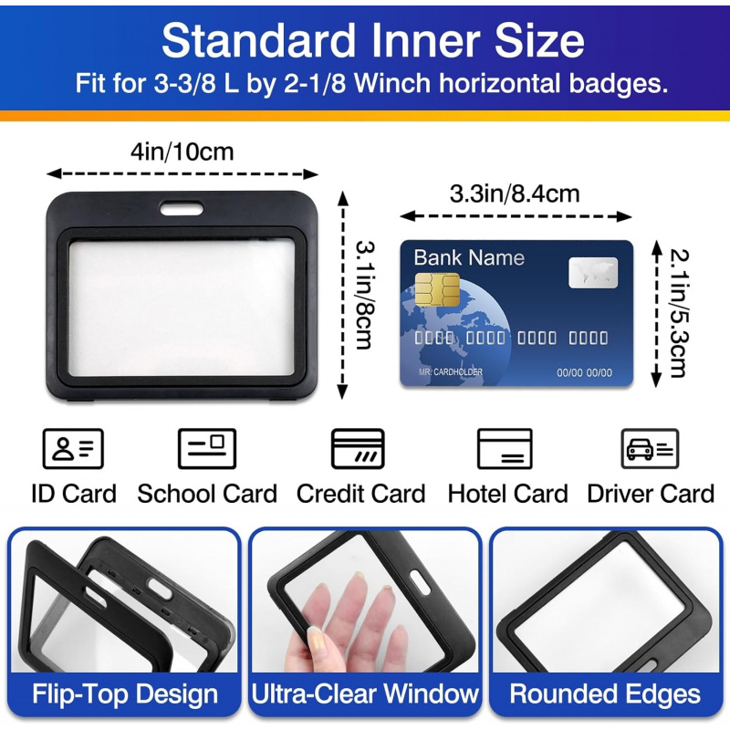 3-Pack Horizontal Hard Plastic - Index Card Holder incelemesi ve fiyatı