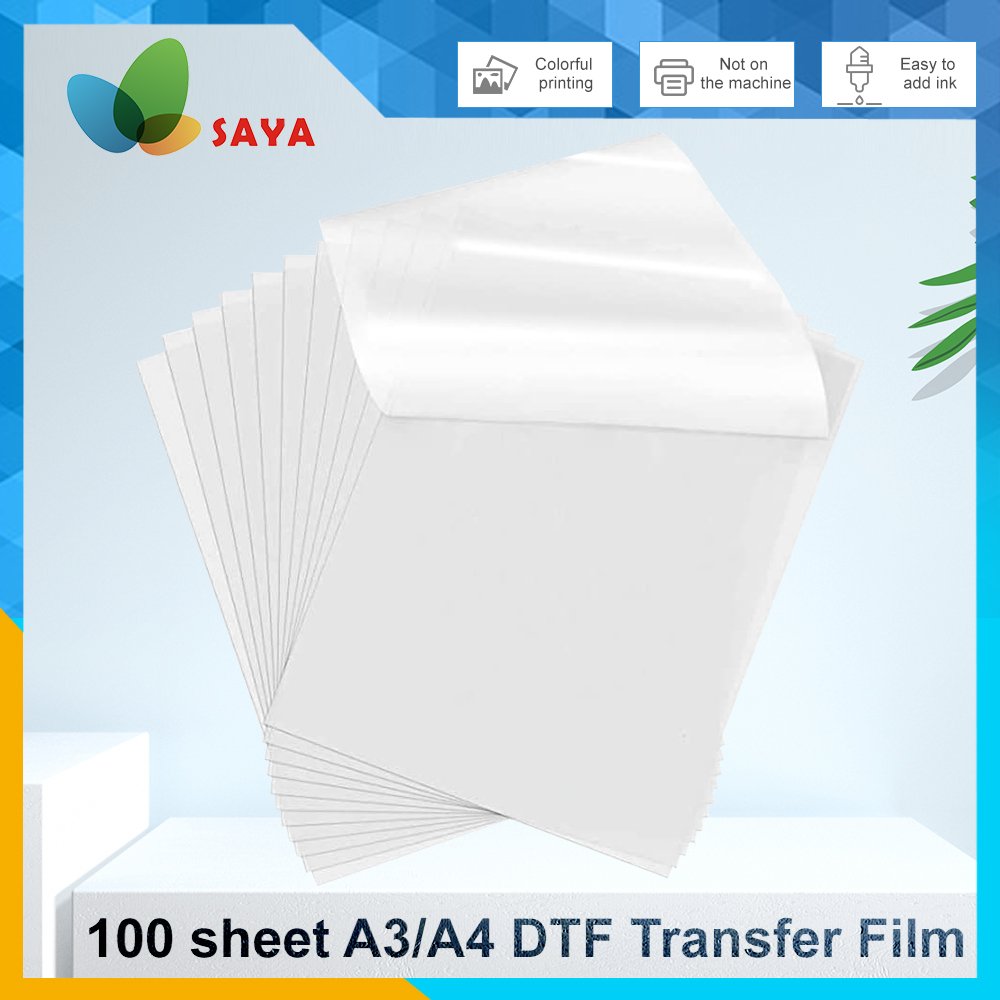 50/100 Pcs DTF Film A3/A4 Doub - Ink Blotter Paper incelemesi ve fiyatı