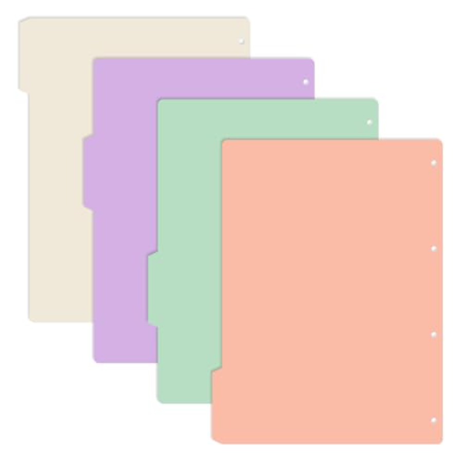 4-Pack Binder Dividers with Ta - Tab Divider A4 incelemesi ve fiyatı