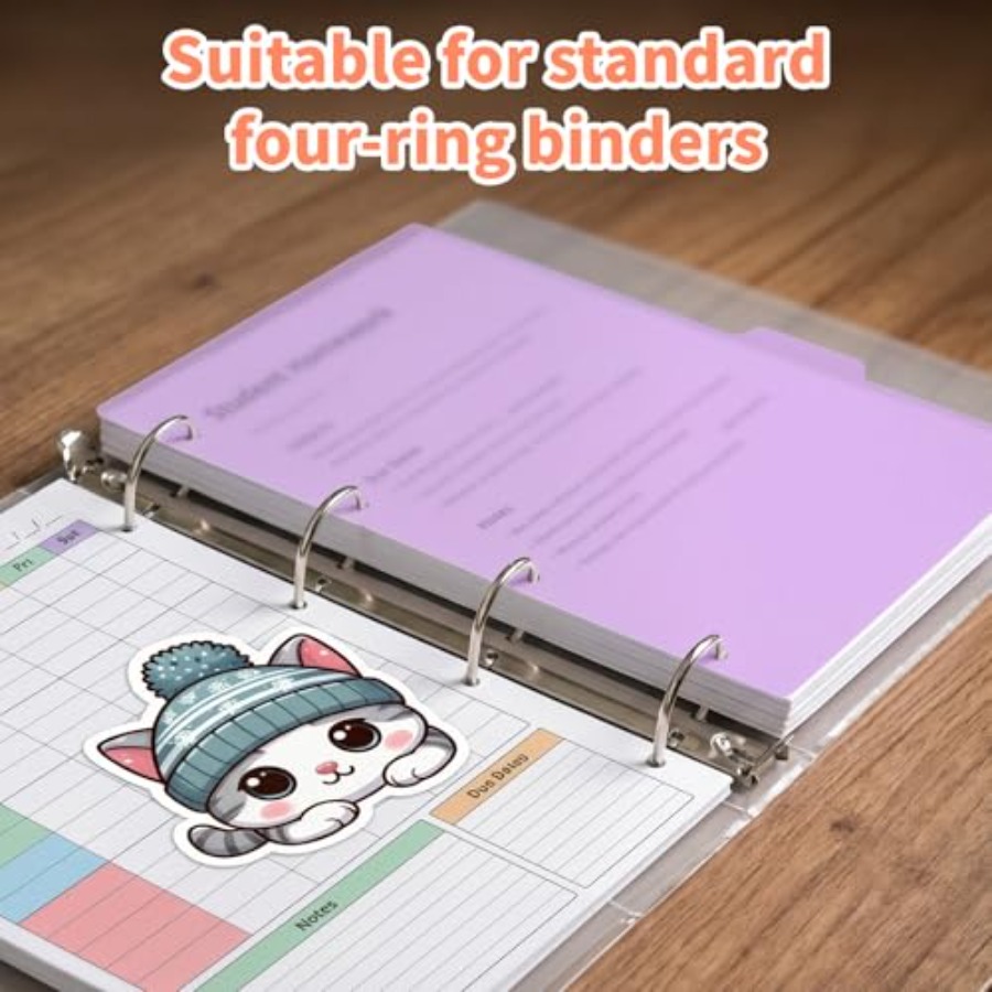 4-Pack Binder Dividers with Ta - Tab Divider A4 incelemesi ve fiyatı
