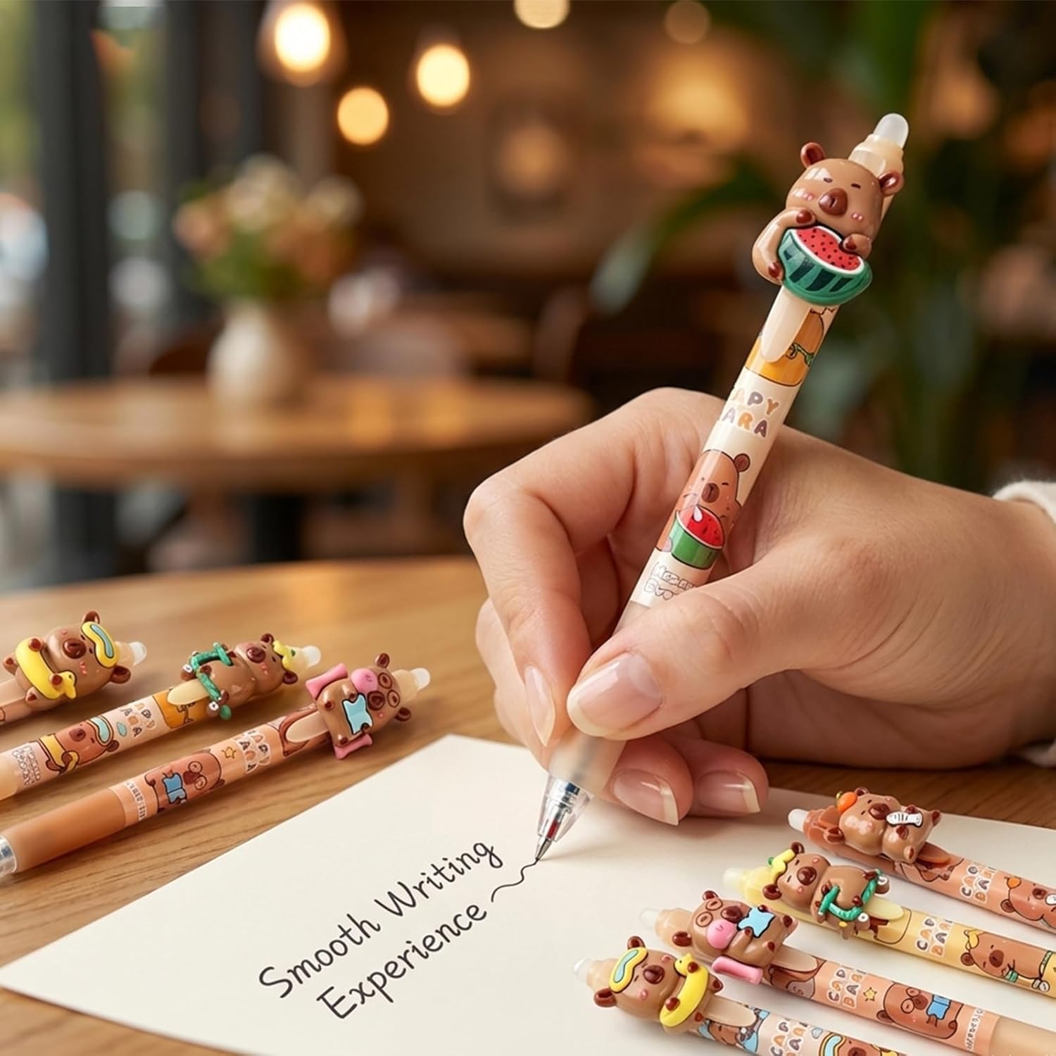 Cute Capybara Erasable Pens, 0 - Correction Pen Fine incelemesi ve fiyatı