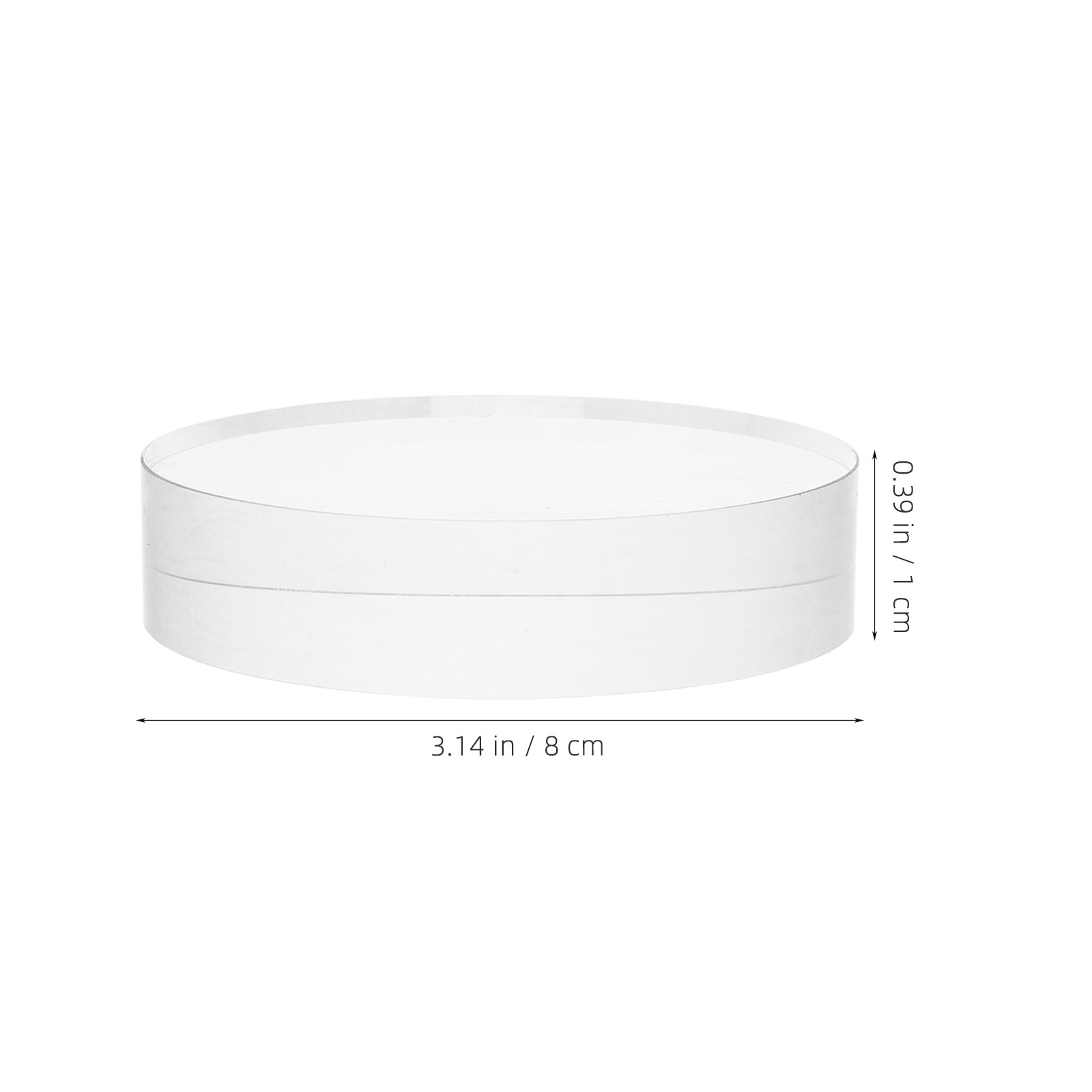 Round Clear Crystal Paperweigh - Book Weight Glass incelemesi ve fiyatı