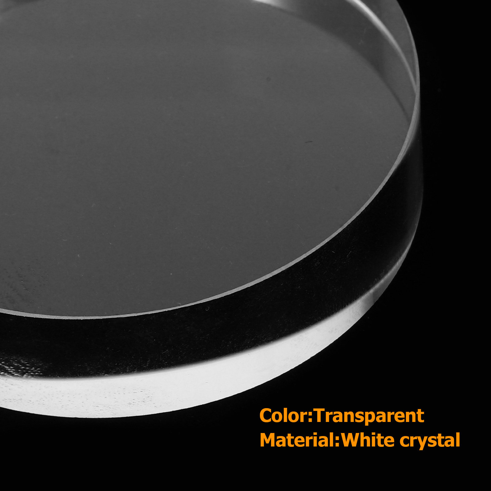 Round Clear Crystal Glass Pape - Paper Weight Crystal incelemesi ve fiyatı
