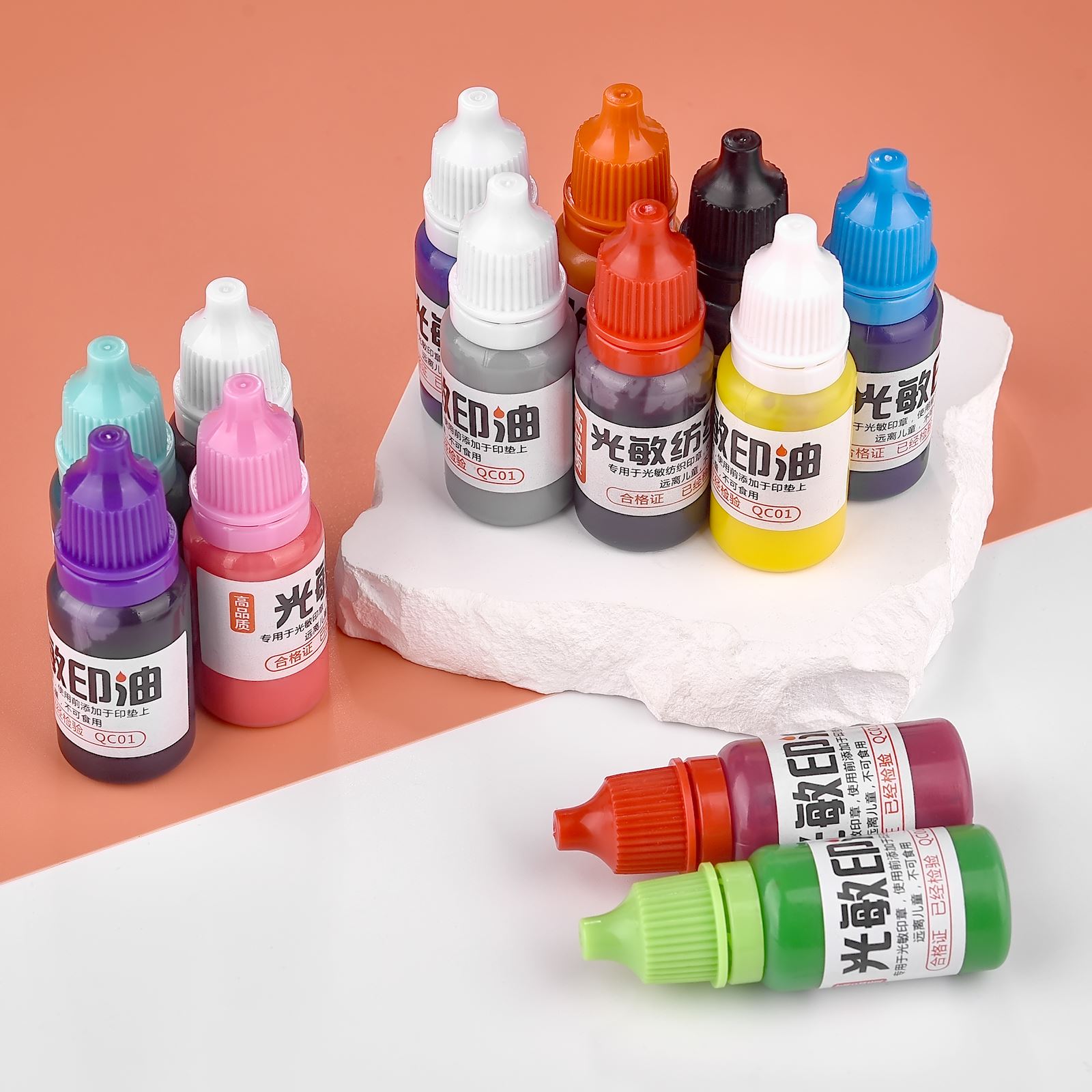 10ml Refill Ink 13 Color Rubbe - Rubber Date Stamp incelemesi ve fiyatı