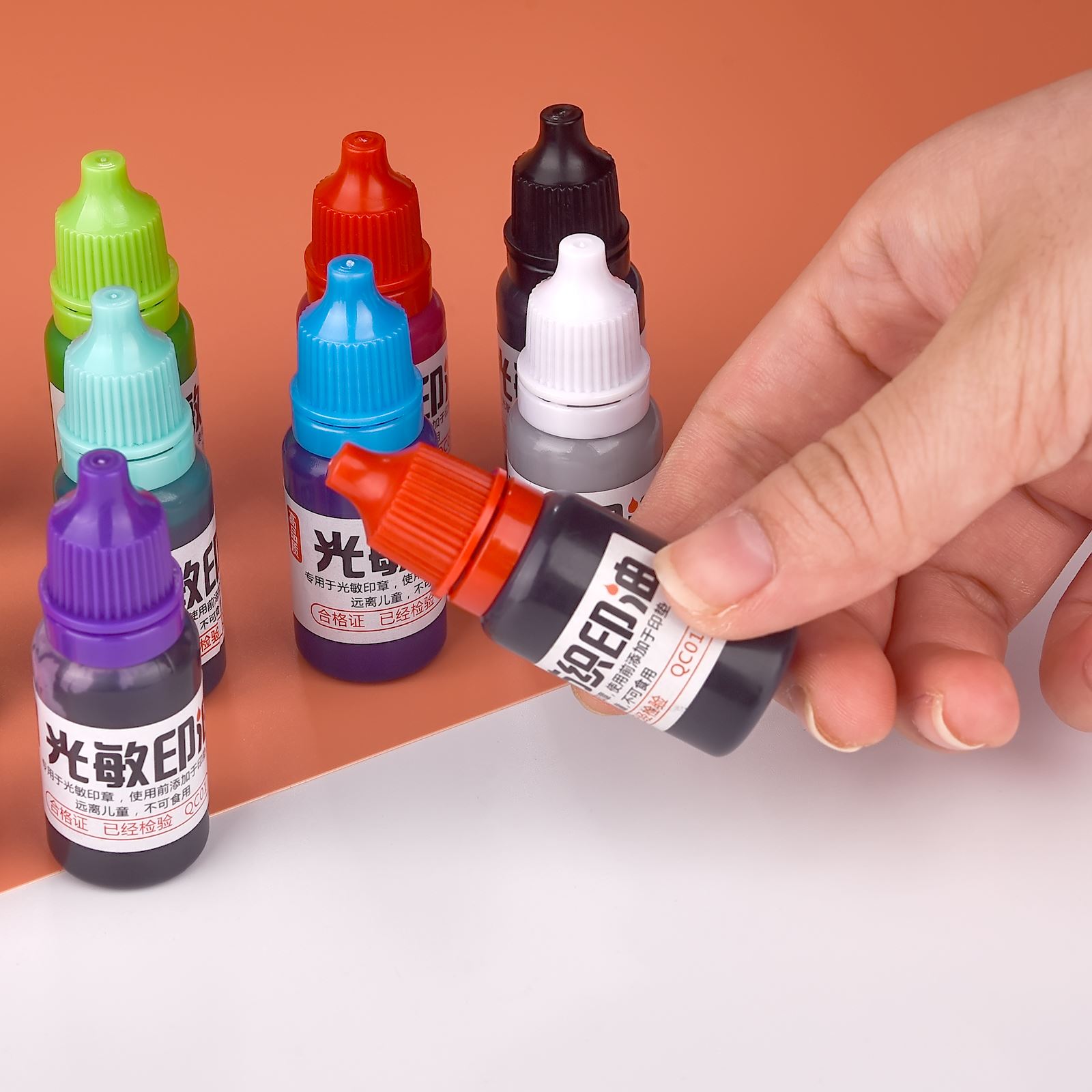 10ml Refill Ink 13 Color Rubbe - Rubber Date Stamp incelemesi ve fiyatı
