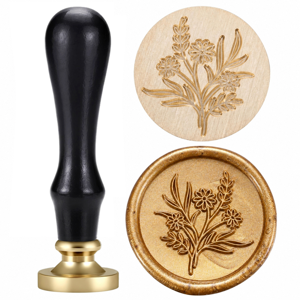 Wax Seal Stamp Set Flower Plan - Wax Seal Stamp Set incelemesi ve fiyatı