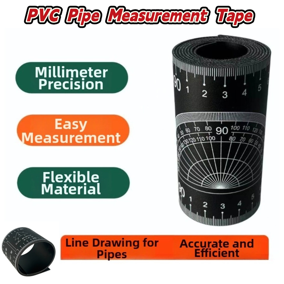 1PC PVC Pipe Diameter Measurin - Tape Dispenser Weighted incelemesi ve fiyatı