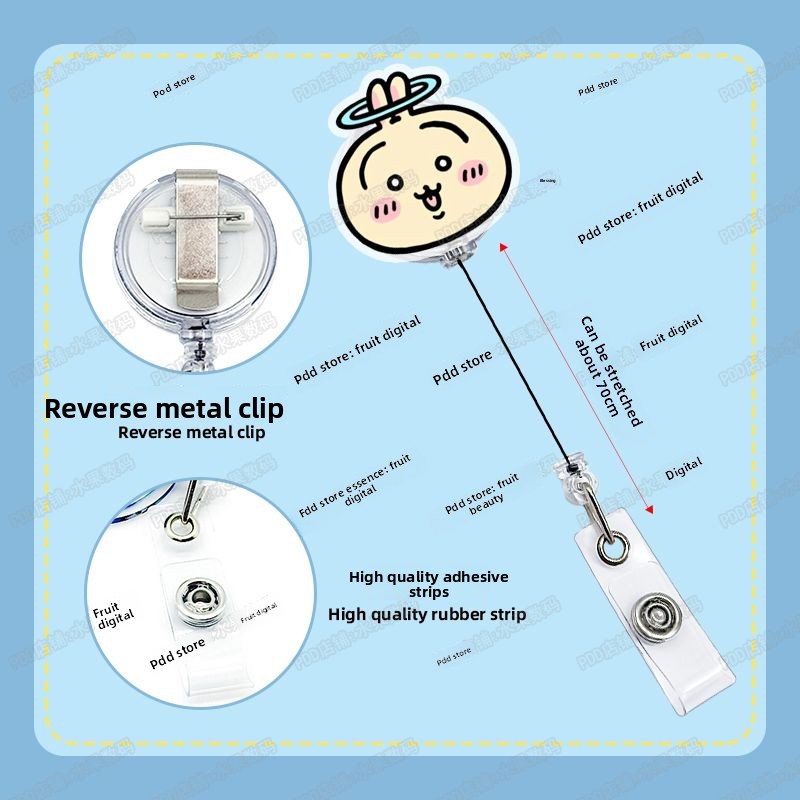 jiyi Retractable Badge Reel Ka - Index Card Holder incelemesi ve fiyatı